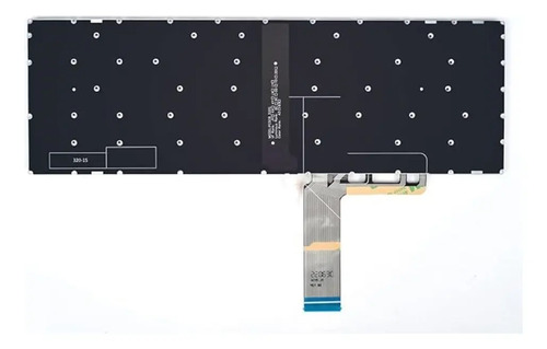 Teclado Lenovo 130-15ast 320 330 15iap 15ast V145 - Imagen 5