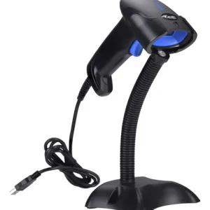 Escaner Lector Codigo Barras Laser Usb  Base Auto 2d Qr