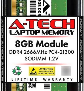Memoria Ram Laptop 8gb Ddr4 2666mhz Sodimm Pc4-21300 260pins