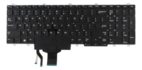 Teclado Dell Latitude E5570 E5550 E5580 E5590 E5591 7720