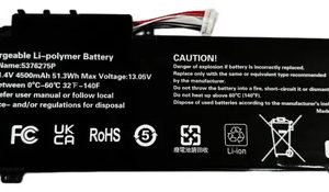 Batería Gateway 5376275p Nv-509067 Gwtn156-5bl Gwtn141-10bk