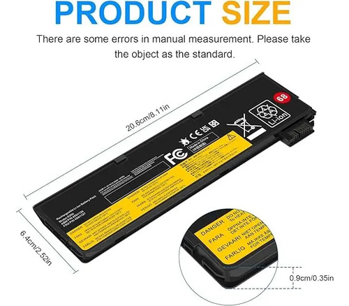 Bateria Lenovo L450 L460 L470 T440s T440 T450 T450s 24wh - Imagen 7
