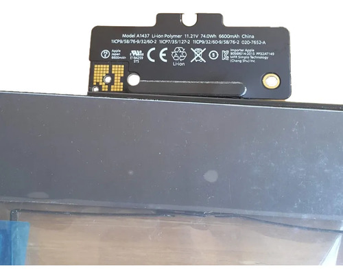 Batería Apple Original A1437 A1425 Late 2012 Macbook Pro13 - Imagen 2