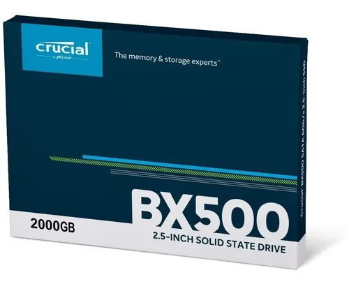 Disco Solido Ssd Intern Crucial Bx500 2tb 3d Nand Sata 2.5