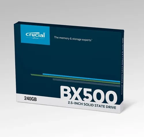 Disco Ssd Crucial Bx500 240gb 3d Nand Sata 2.5 Estado Solido